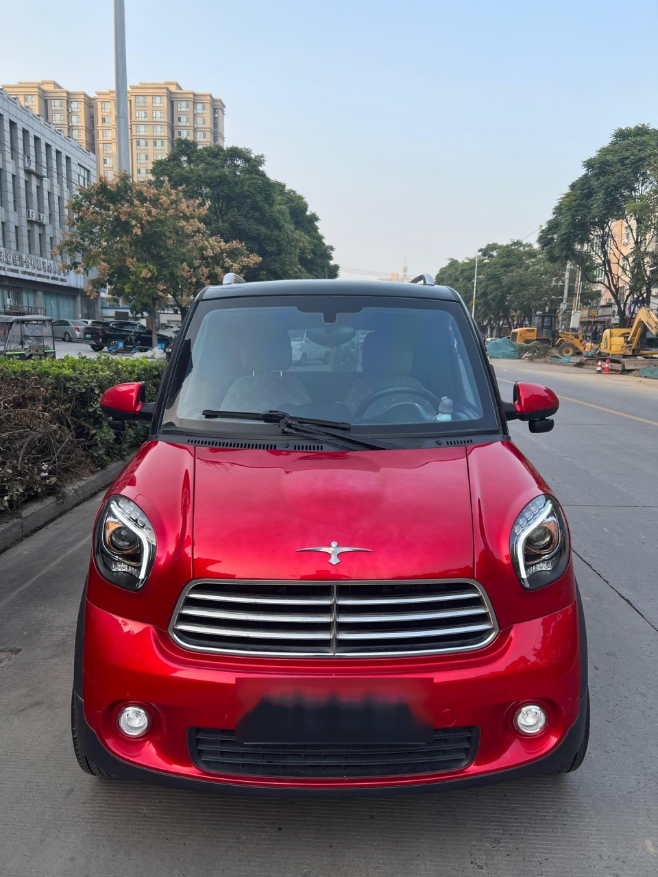 今日阳光m1最顶配  今年6月份换的一组天能电瓶 续航100公里起 车况