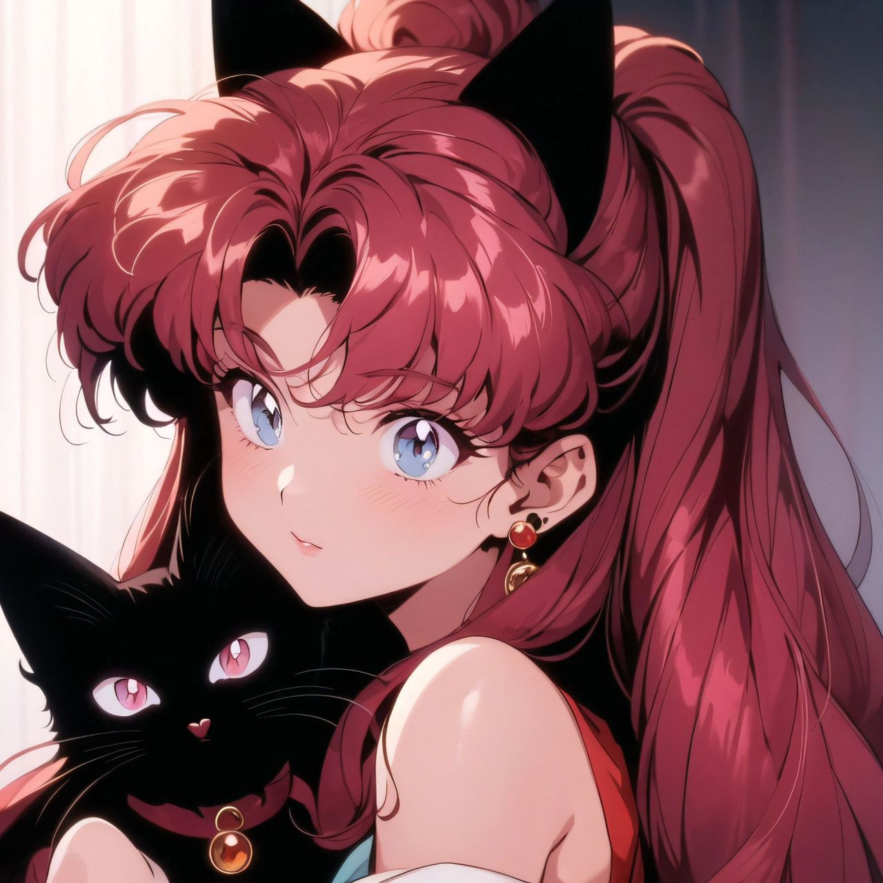 旧漫红色系女头