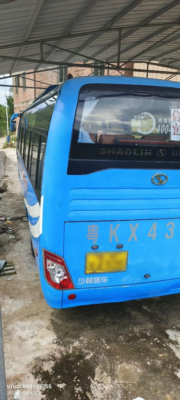 广东朋友看过来,16年6月,少林客车30座,公路客运,玉柴4缸140发动机,国