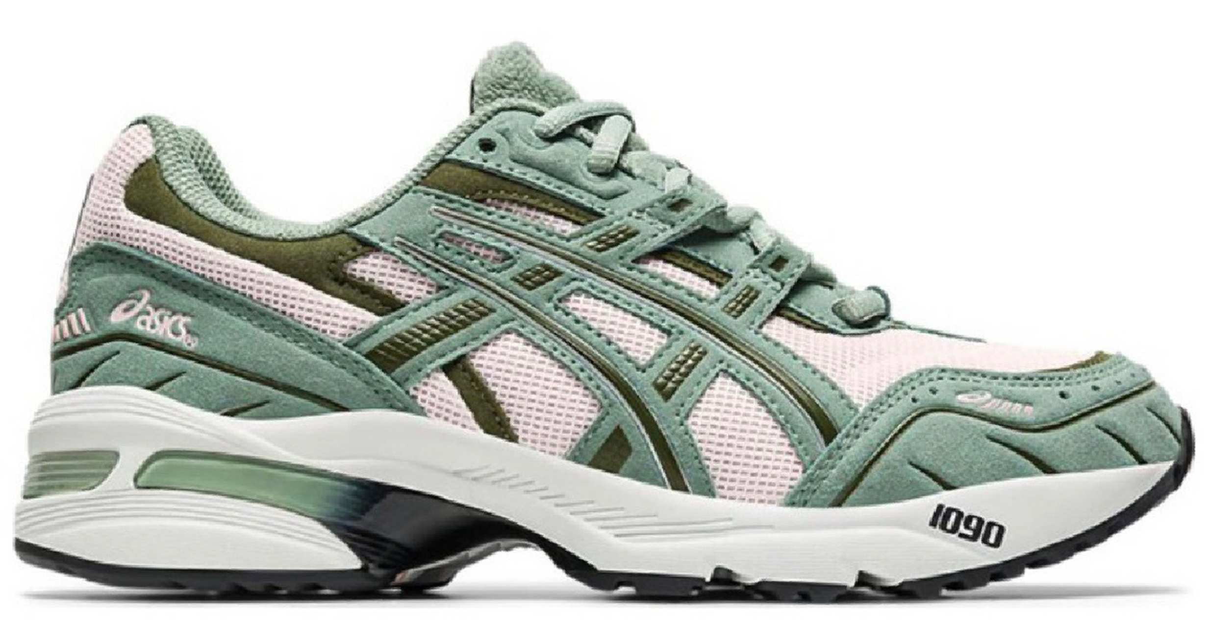 这双亚瑟士粉粉绿绿的好好看02020202 2003年点鞋型asics gel