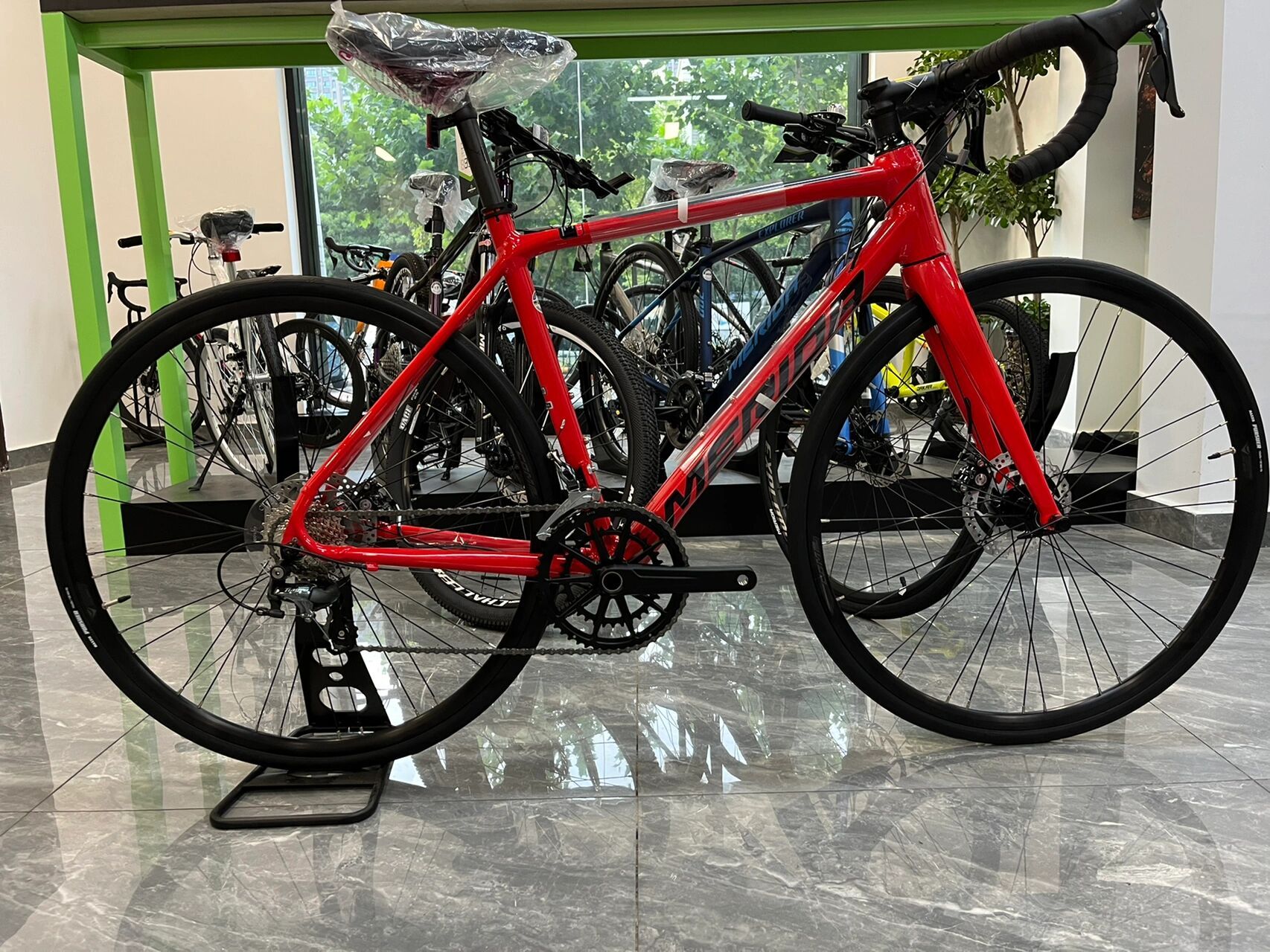 美利达斯特拉king disc 高性价比公路车到货,美利达斯特拉king disc