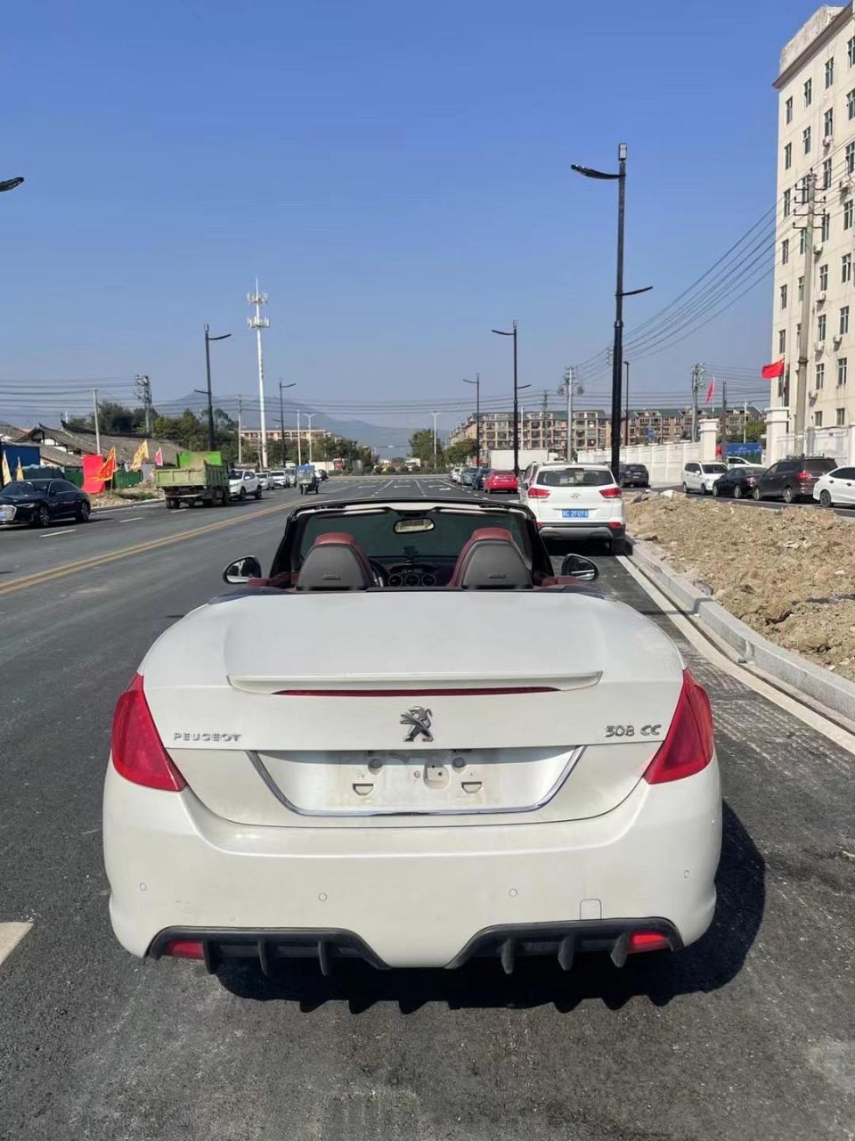 13年6月标致308cc,1.6t硬顶敞篷跑车,车况精品
