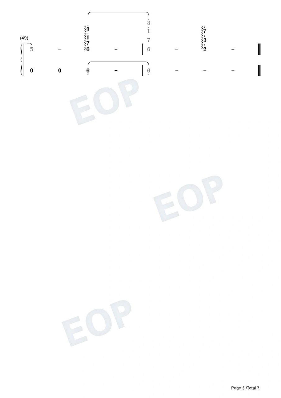 《迷失幻境》简谱钢琴双手曲谱