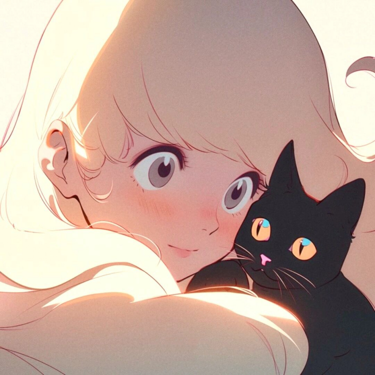 一眼你就戳中了我的心巴|复古旧漫风女头像