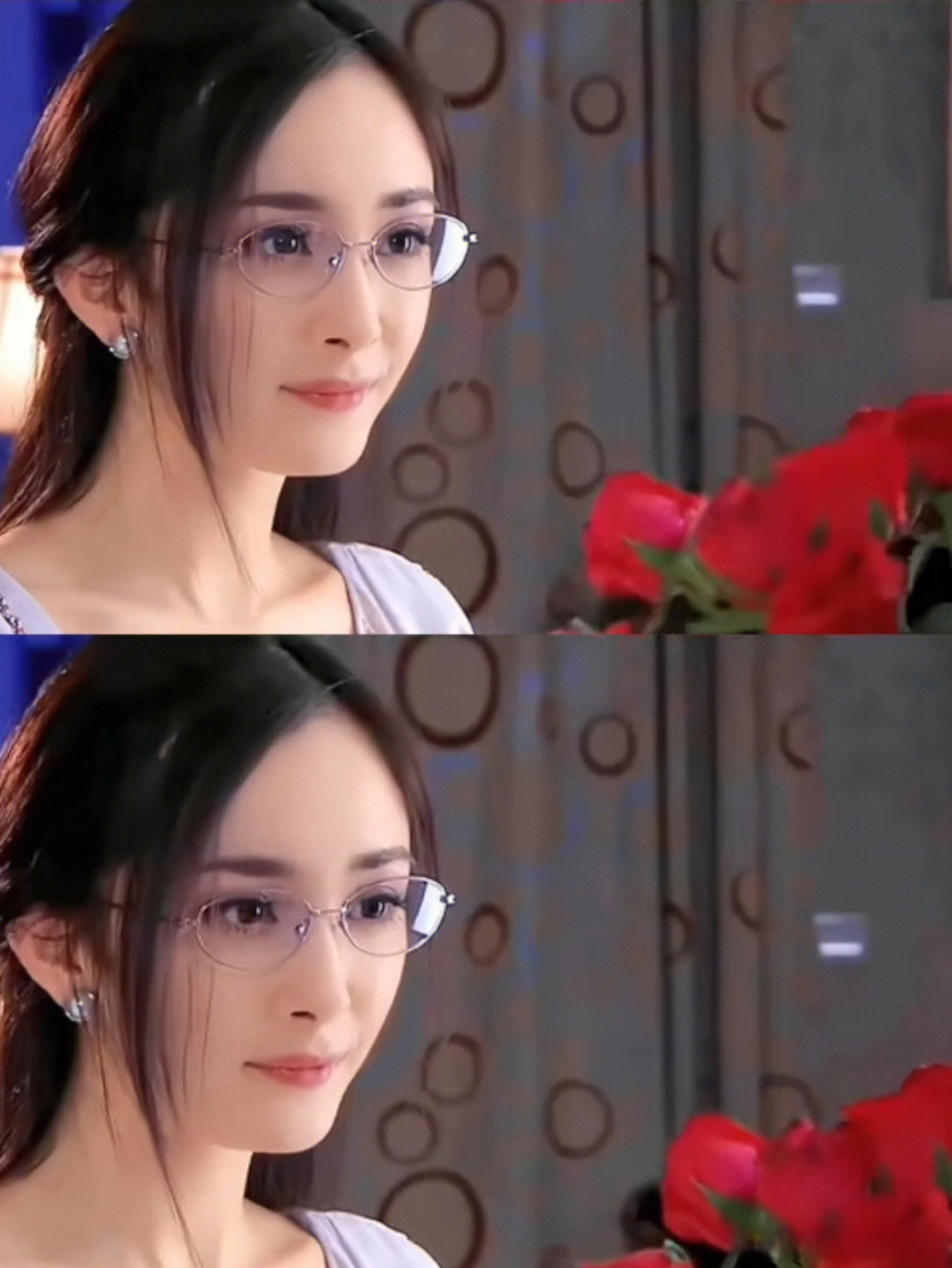 杨幂早期的盛夏晚晴天里,真的是小说里温婉大方的千金脸,知性优雅