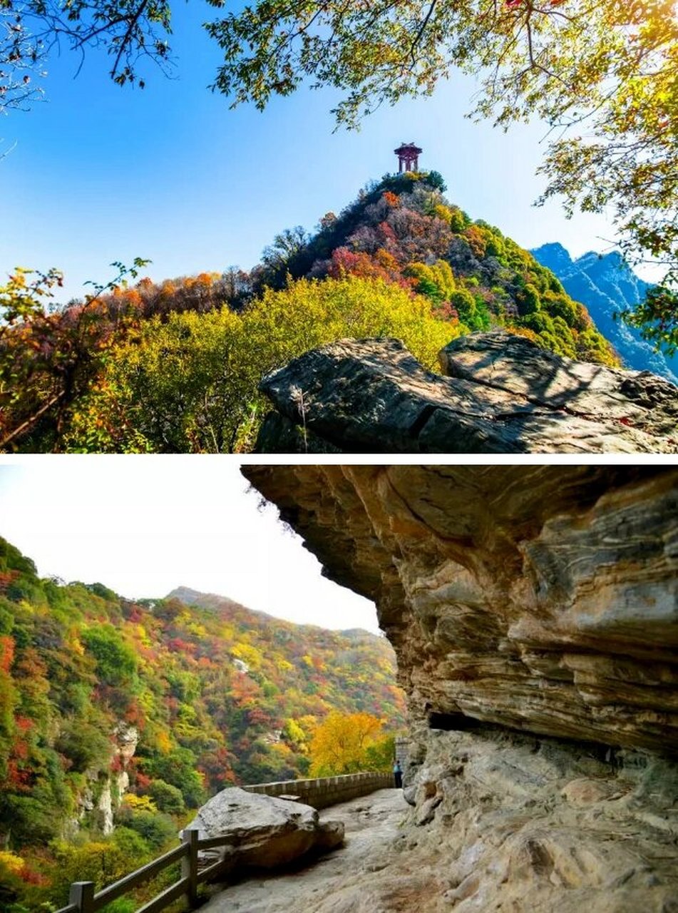 最美的秋天在山里 | 西安周边少华山爬山 向云端出发…… 山顶温度比