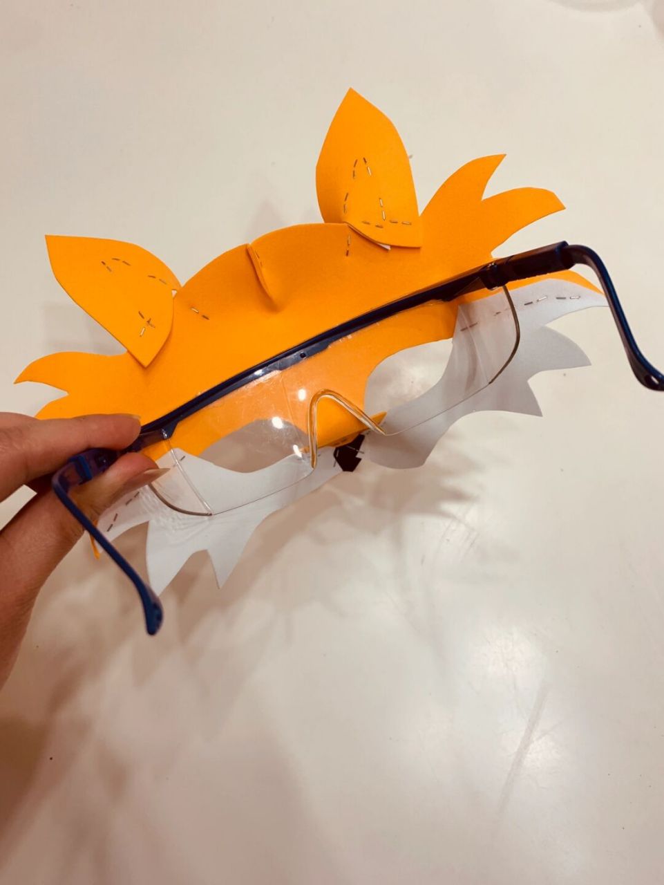 狐狸面具,海绵纸版本.