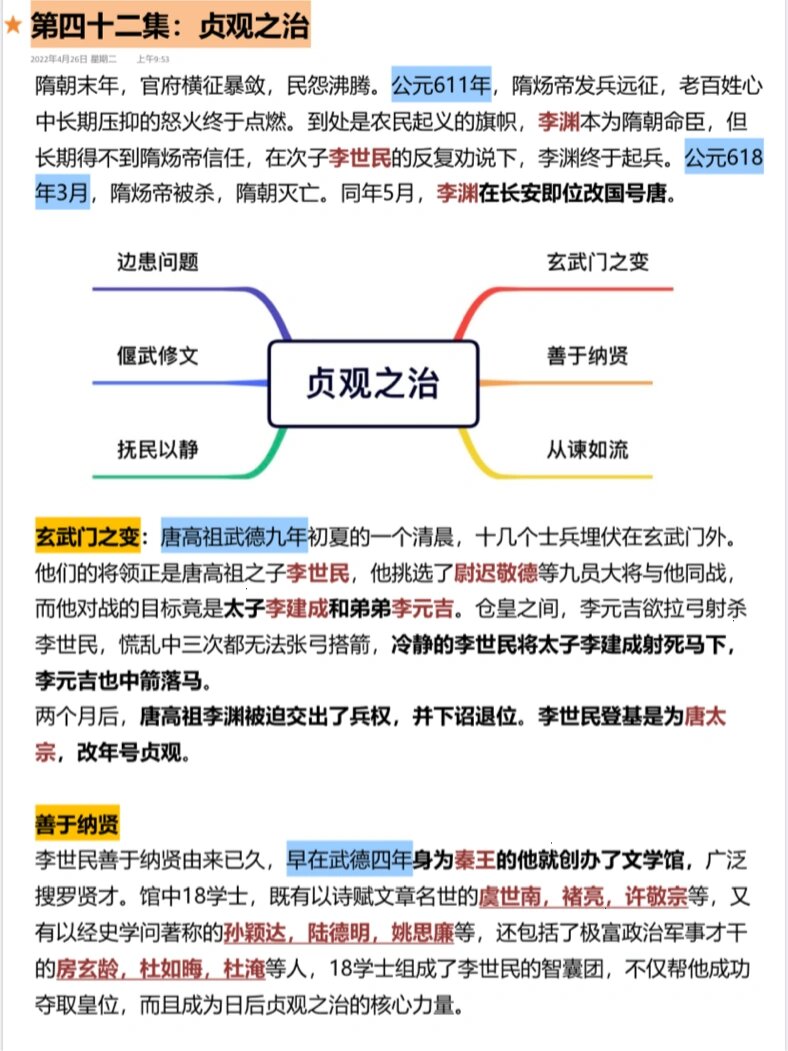纪录片《中国通史》笔记|第42集:贞观之治