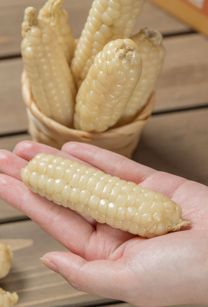 宝宝超爱吃的拇指玉米|1-3岁孩子辅食推荐 一开始见到这个玉米的时候