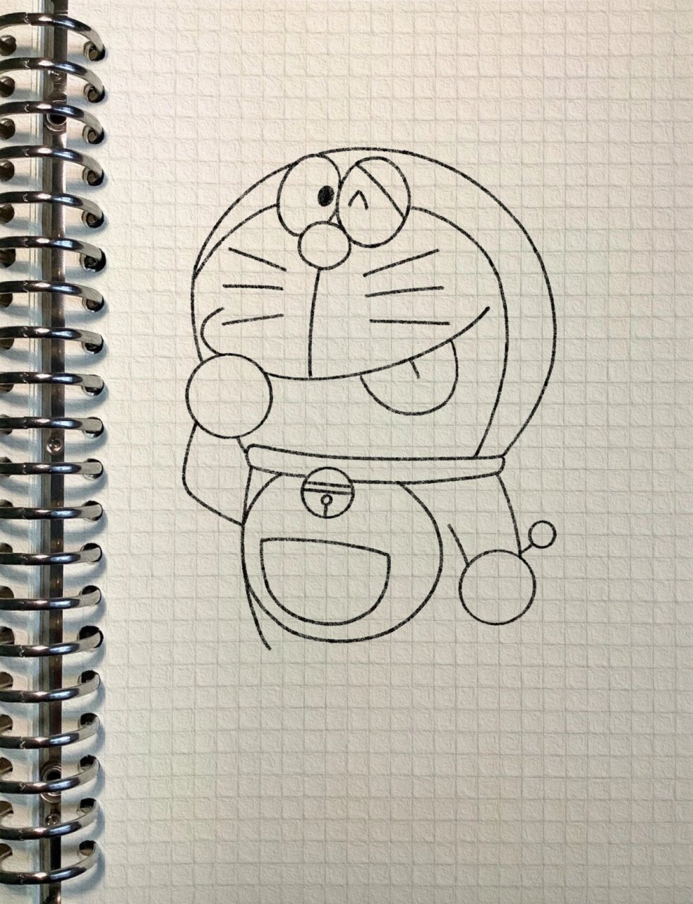 简笔画——蓝胖子(内有过程) 画个蓝胖子放松一下,这样圆圆的造型,真