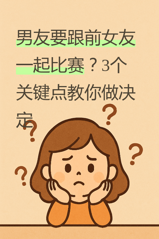 最近收到一位姐妹的私信,说她男友要跟前女友一起