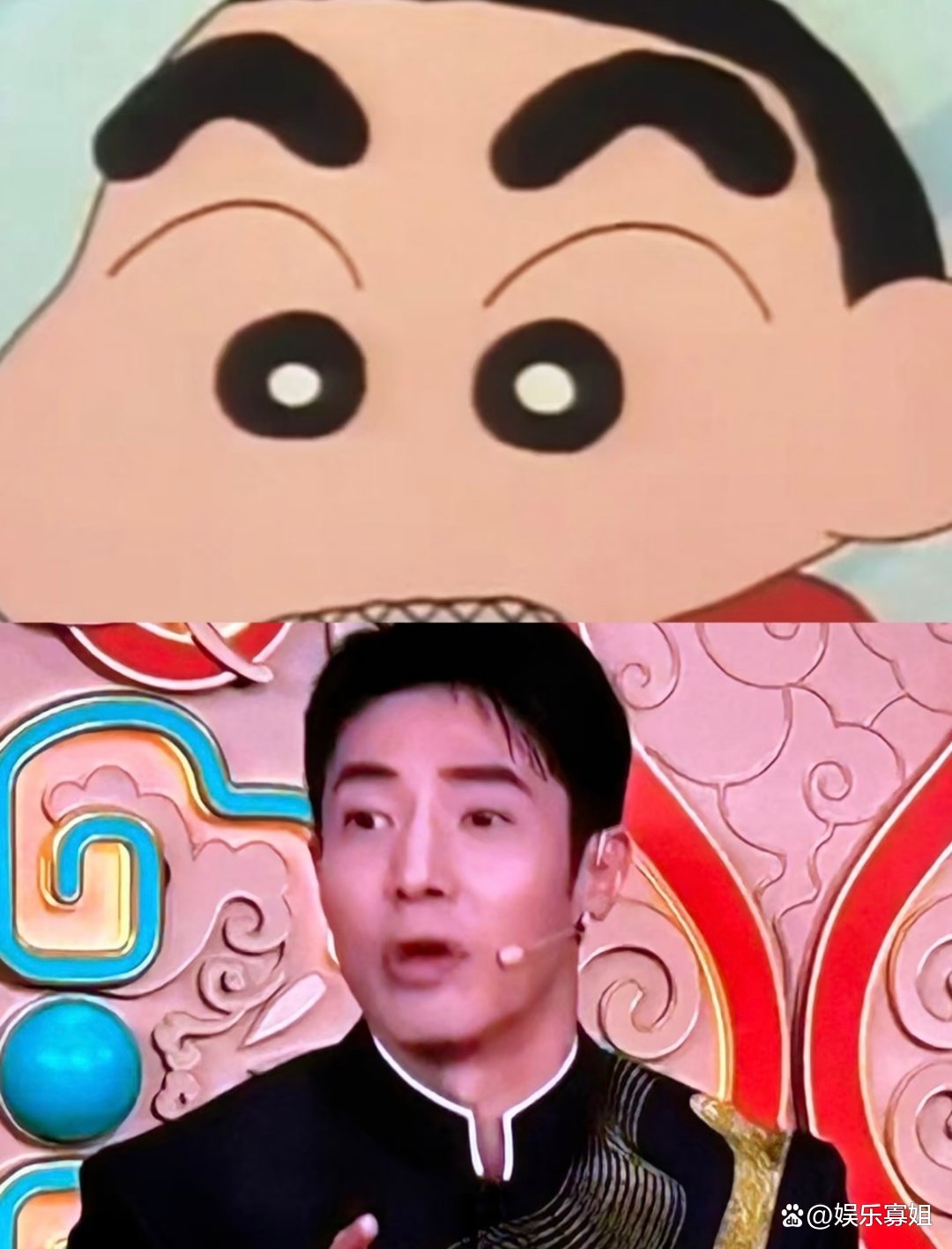 差点没认出来是撒贝宁,感觉他变成了蜡笔小撒