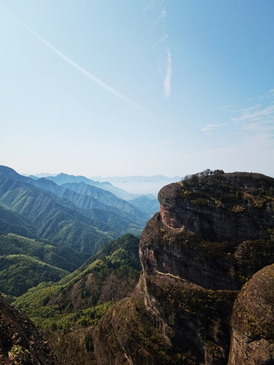 江郎山 神州丹霞第一峰,衢州江山江郎山,是江浙沪唯一的世界自然遗产