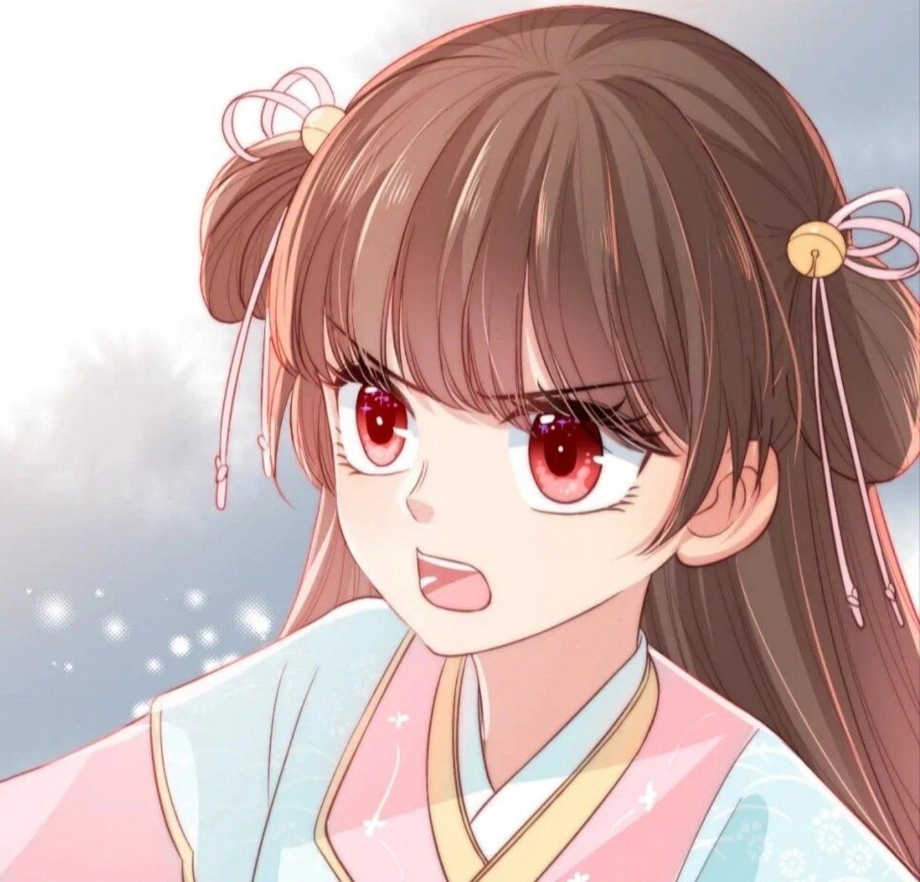 《养敌为患》——夜沐 她真的好可爱,我是边追漫画边截头像