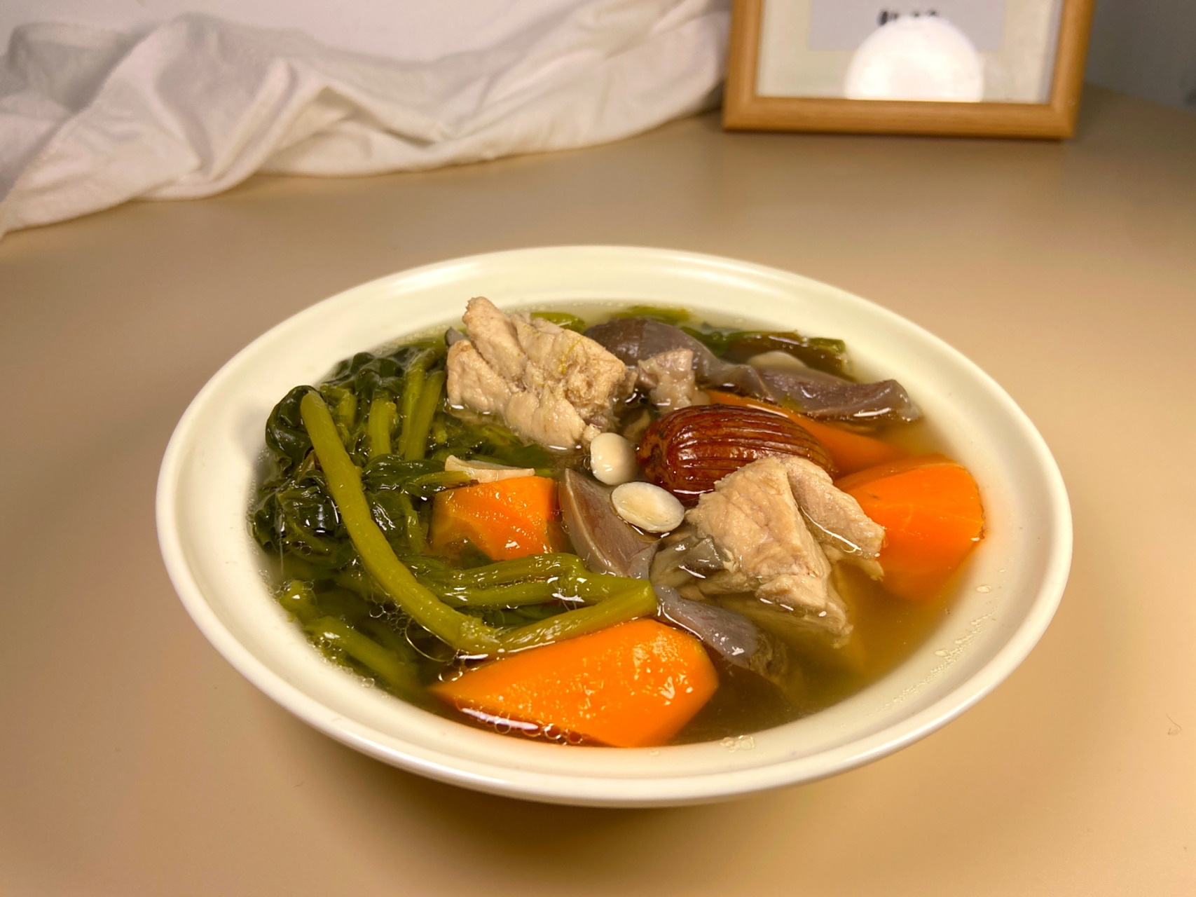 9215西洋菜陈肾汤|清肺润嗓 下火气97甘润好喝 秋冬季节干燥