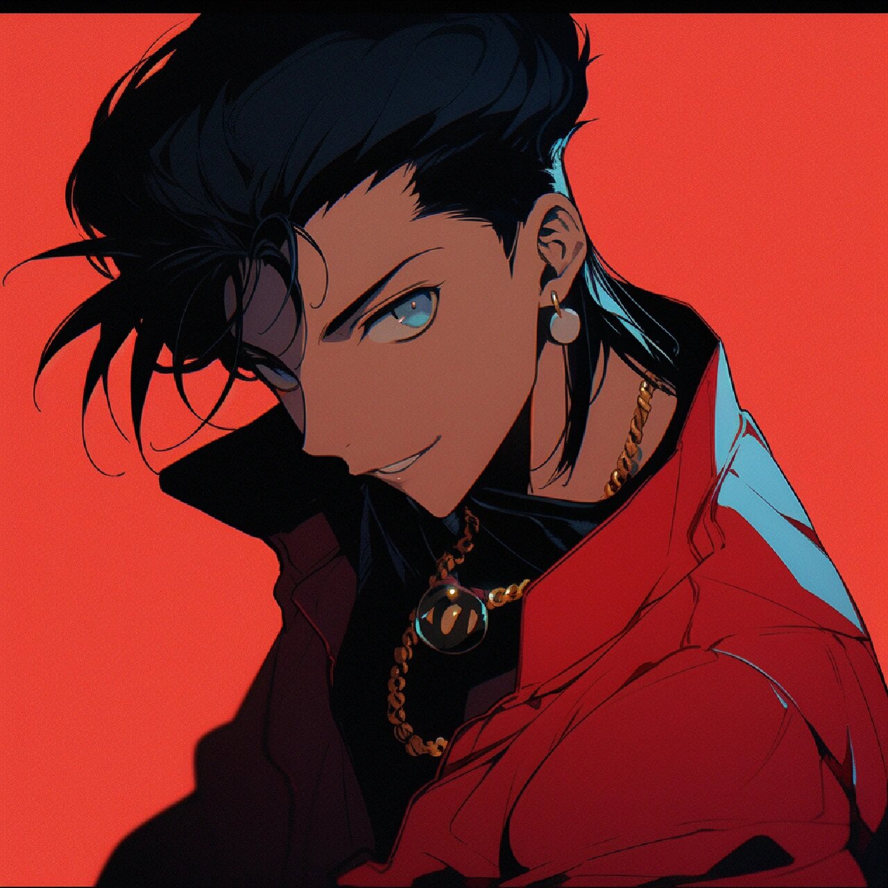 侧颜美男 | 动漫男头