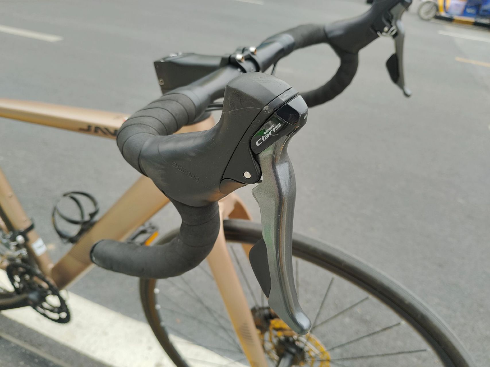 java/佳沃新款维洛克碟刹3公路车全铝合金车架钛式,半内走线 适合青年