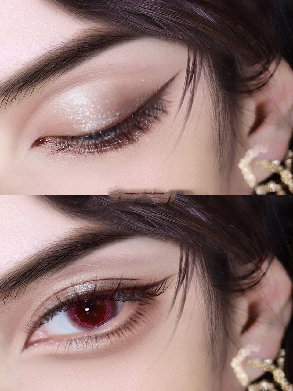 天官赐福花城漫画眼妆7515来自花城主的压迫感 这里依然是慵懒