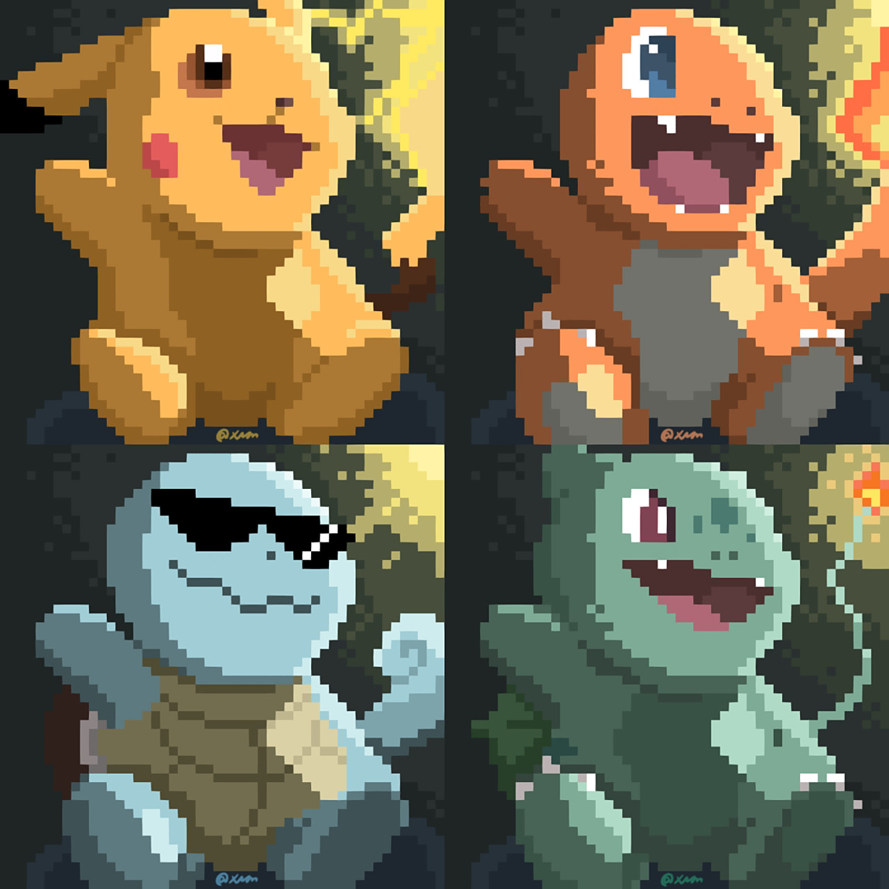 宝可梦 像素头像 更新了更新了!