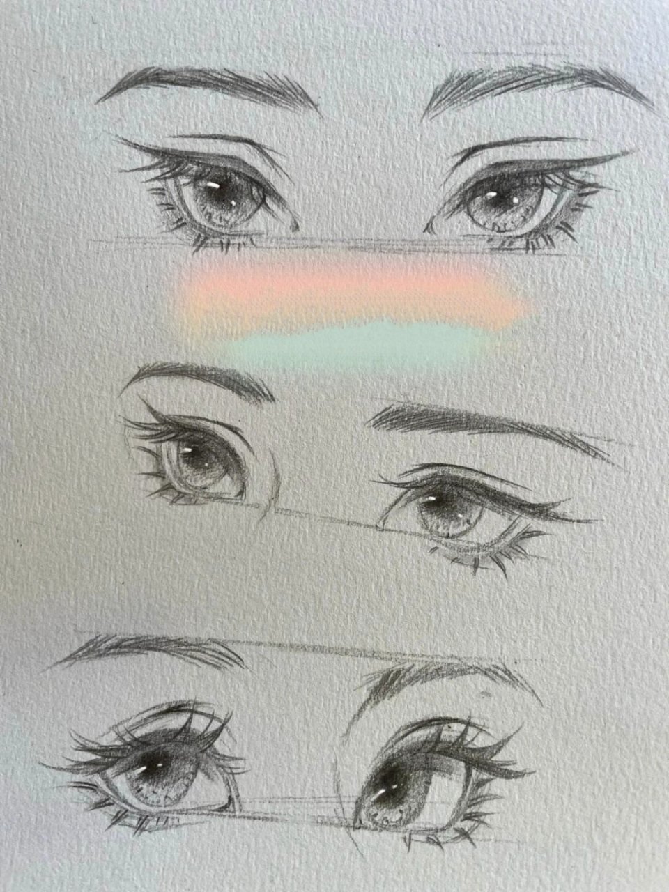 古风眼睛画法   古风眼睛画法,今天也很美好 不喜勿喷