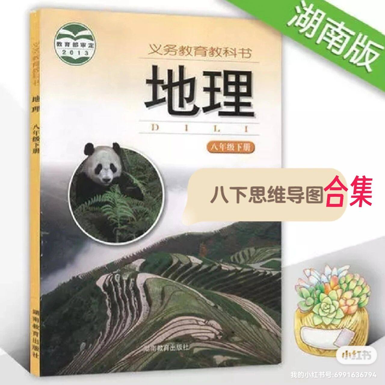 八年级下册地理湘教版思维导图 合集