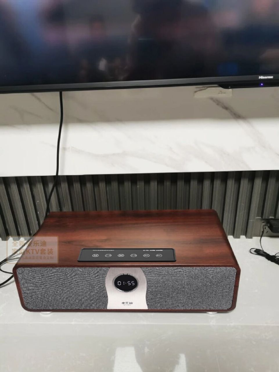 麦乐迪家庭ktv音响套装=k501音箱 无线话筒 #家庭卡拉ok# #家庭ktv