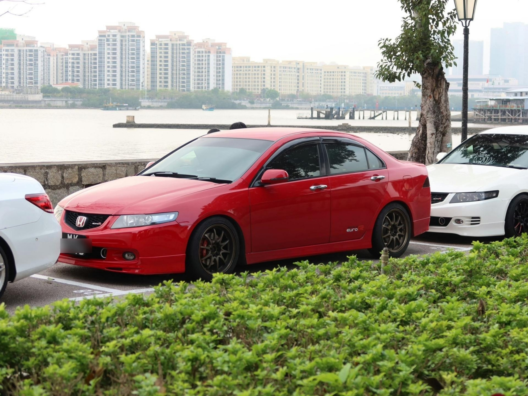 雅阁 accord euro r cl7,k20a 红头发动机 6mt变速箱