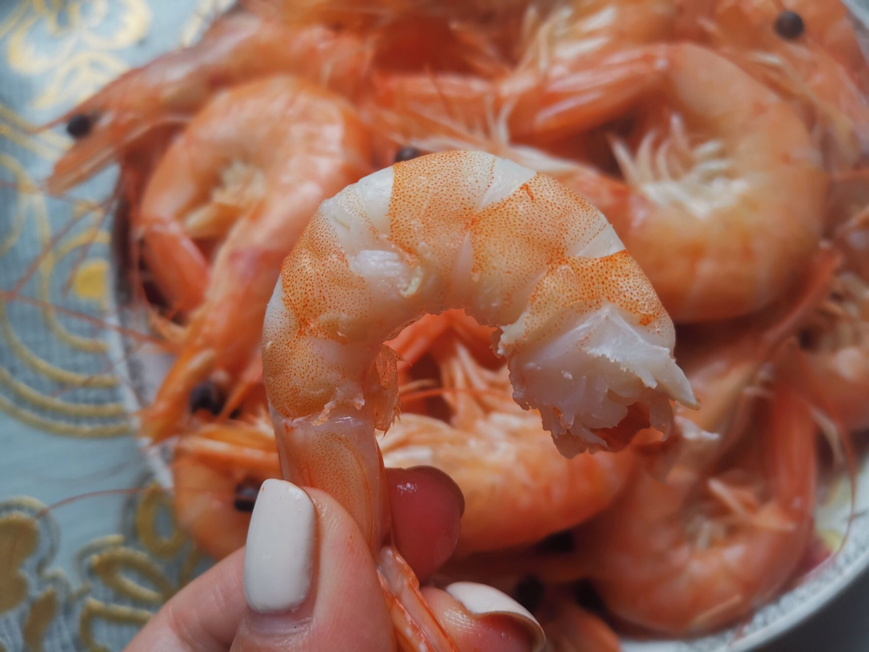 厄瓜多尔盐冻虾40-50规格,自带咸味,水煮无需放盐或少放,口感超好!