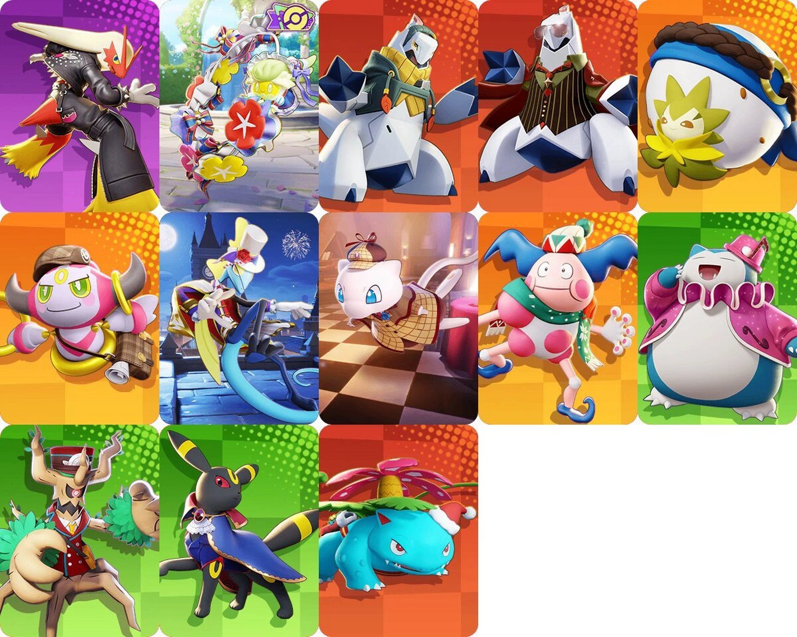 宝可梦大集结 图三的吕钢龙是11月的会员皮肤,通行证使胡怕和蜥蜴