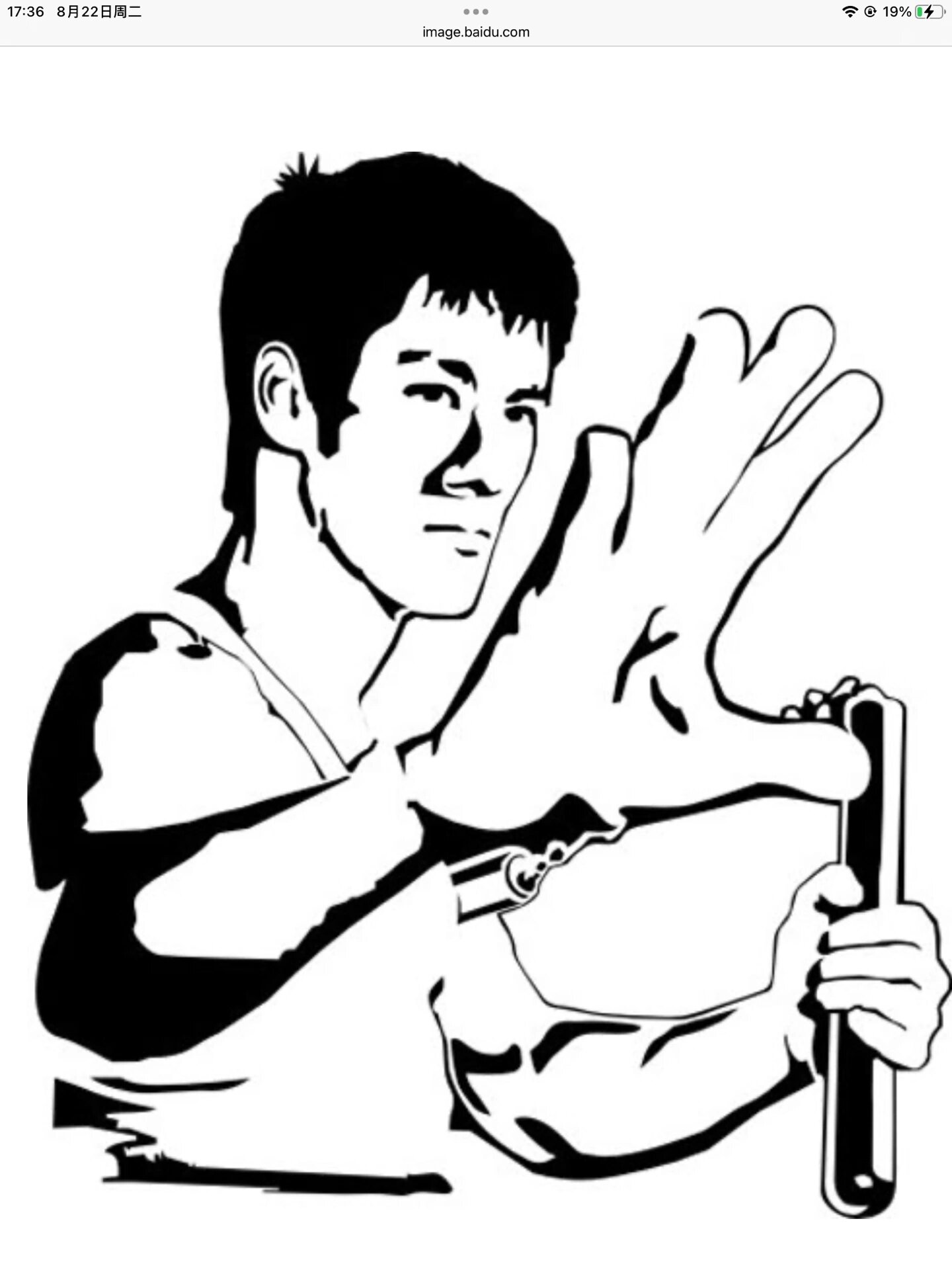 李小龙绘画