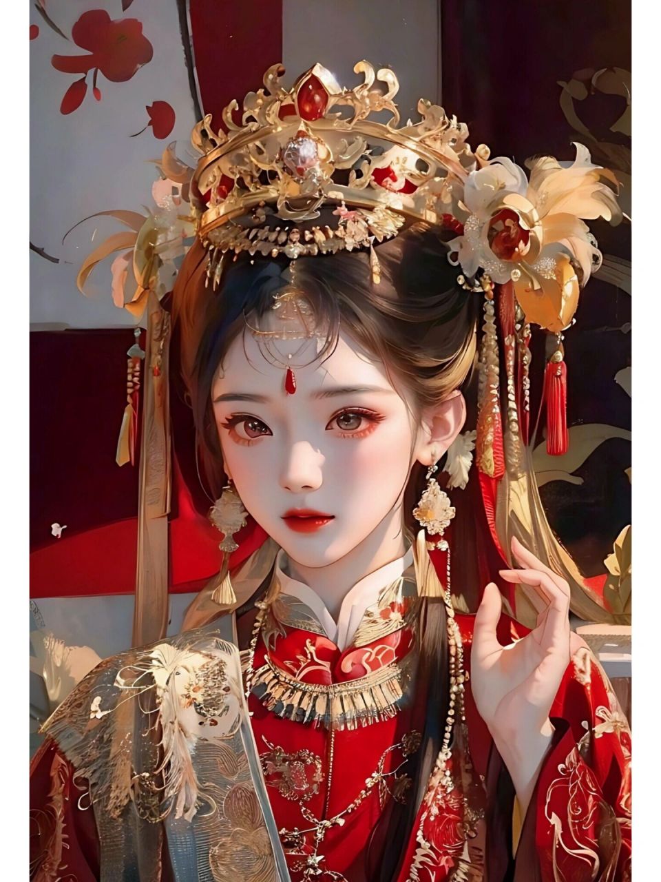古风美新娘|壁纸头像