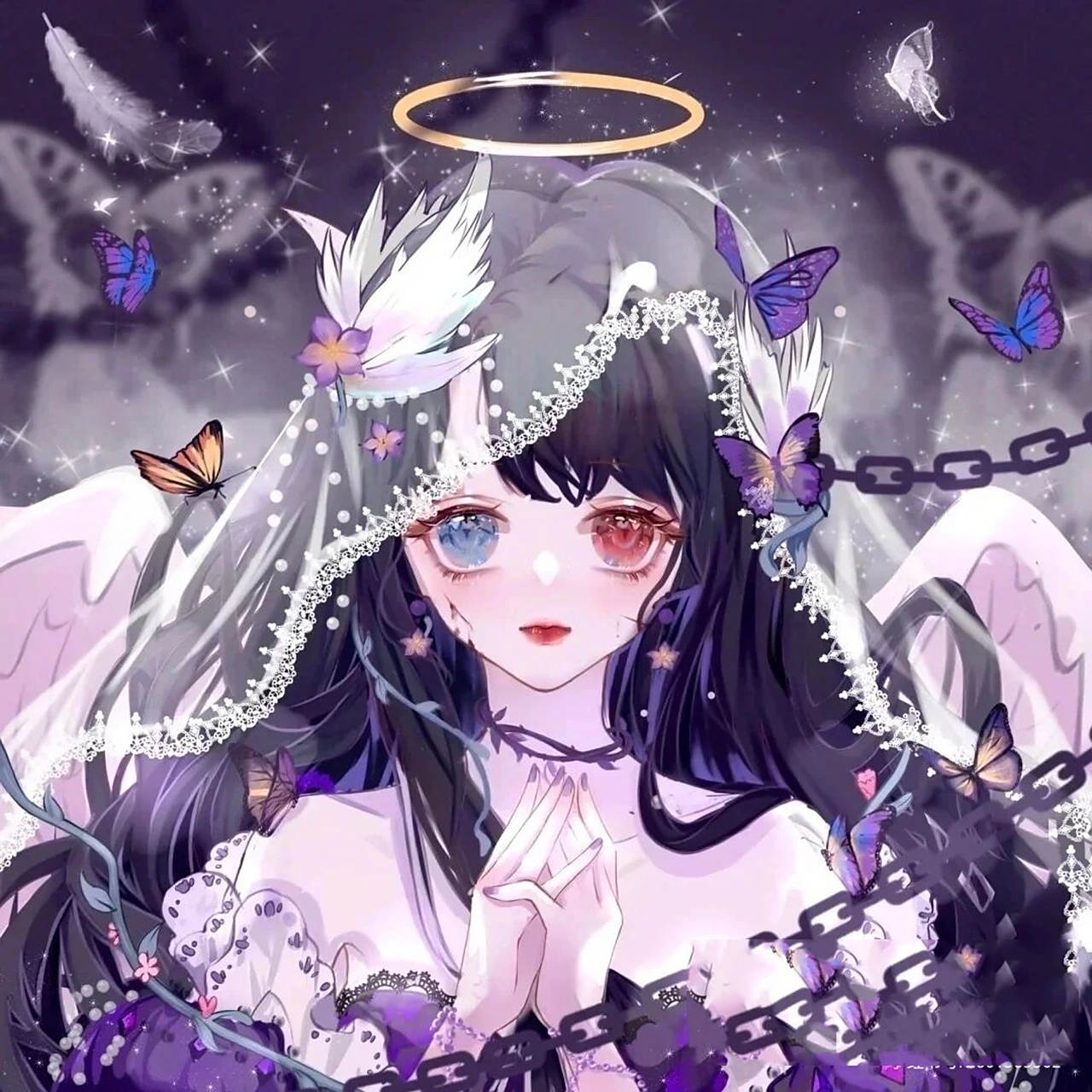 天使恶魔的闺蜜头像 天使和恶魔的两人闺蜜头像来了 !