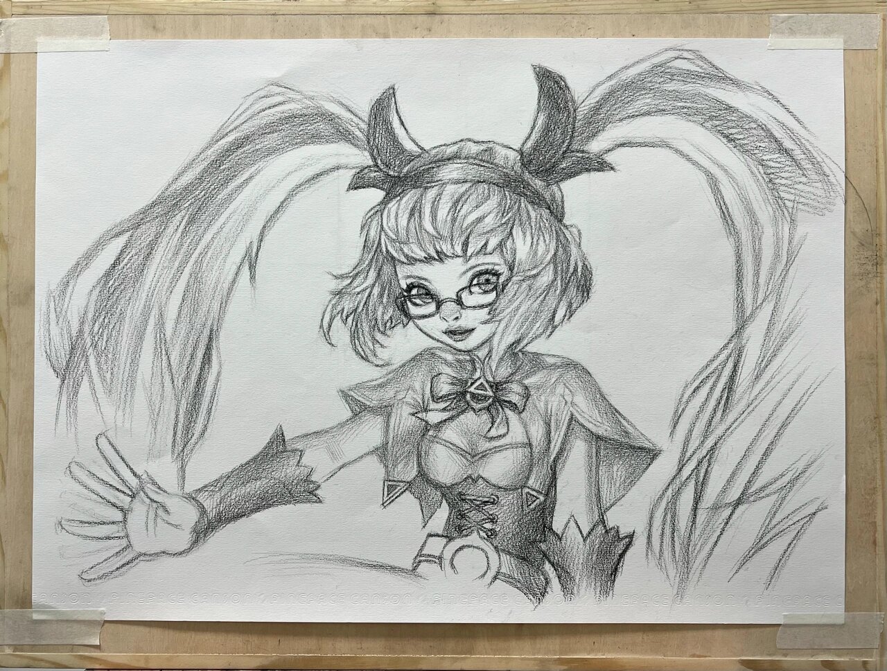 安琪拉之暗夜萝莉,绘画过程分享