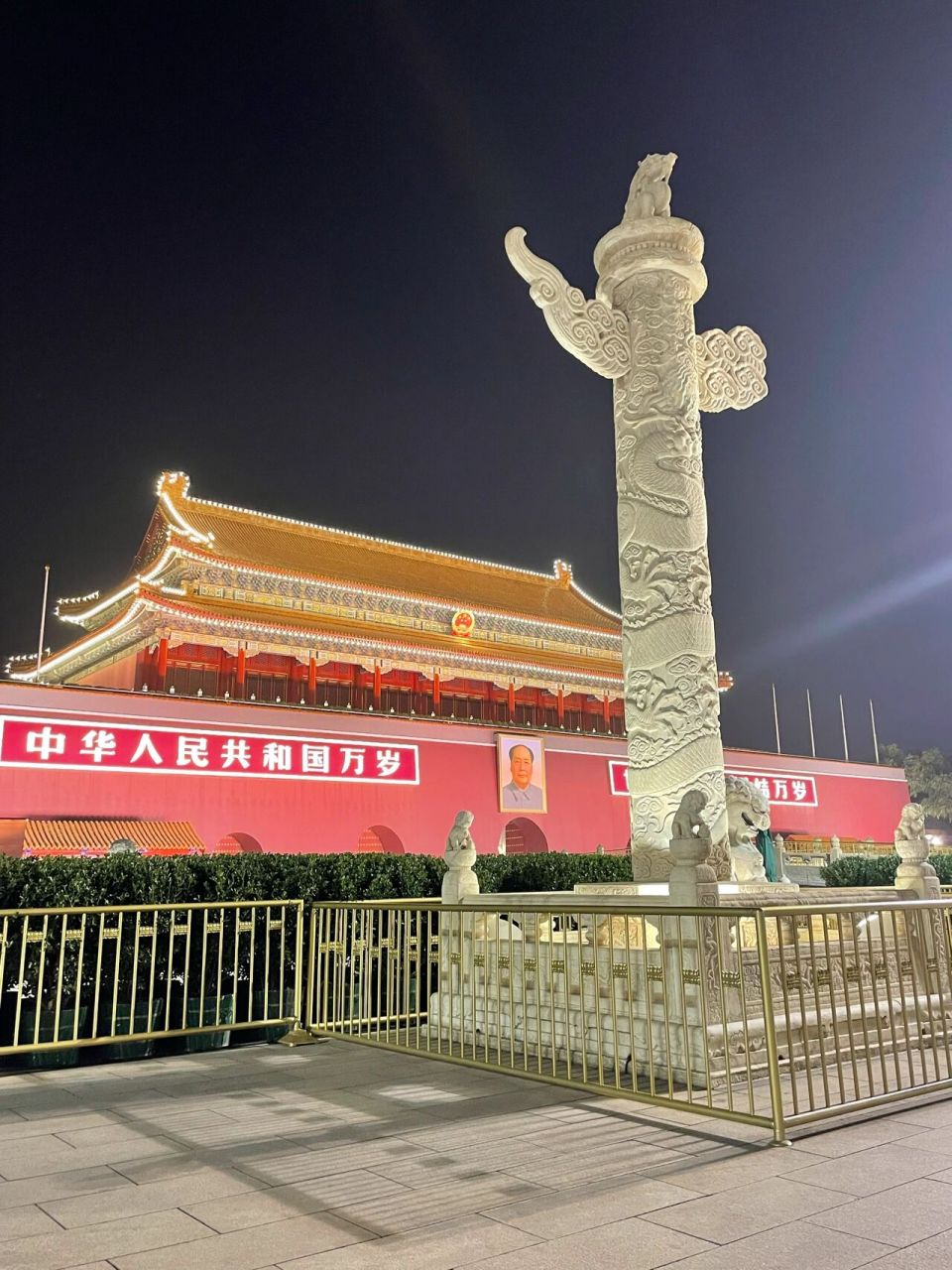 北京天安门 天安门广场 天安门城楼 现在天安门安检非常严格,进去需要