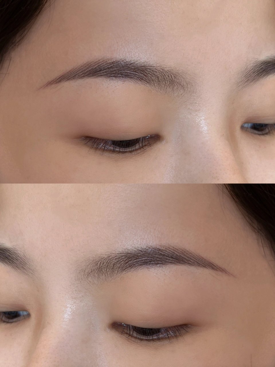 淡颜系的本命眉型~太爱了丨速来get 73丝雾眉: 雾线融合,有根根分明