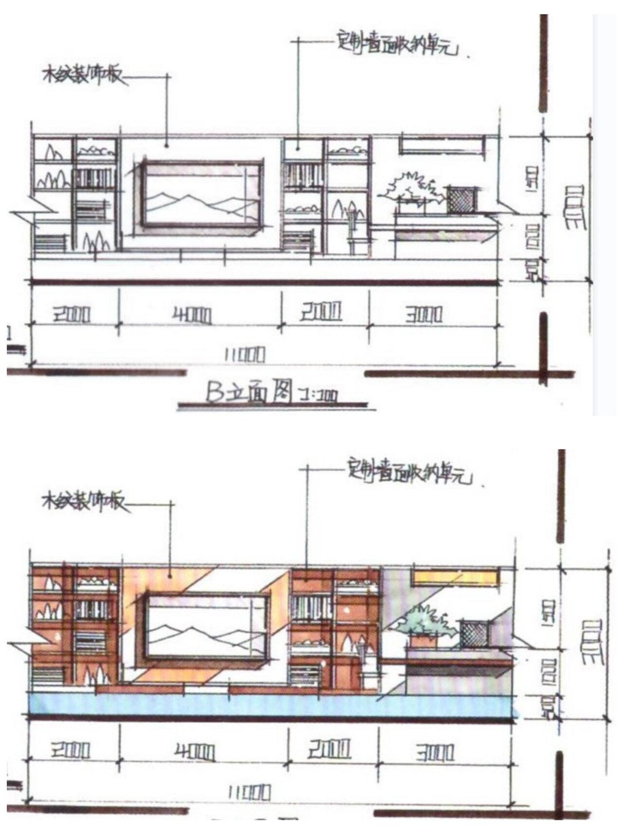 9678你们知道吗,手绘立面图是设计中非常重要的一部分!