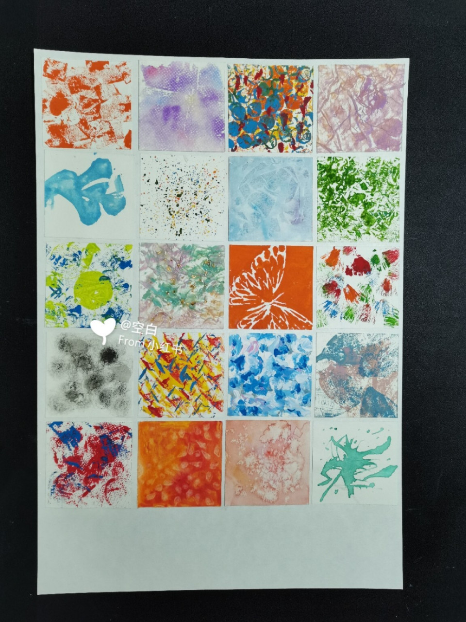 设计色彩肌理 my 设计色彩肌理作业 视觉传达专业,大一下学期