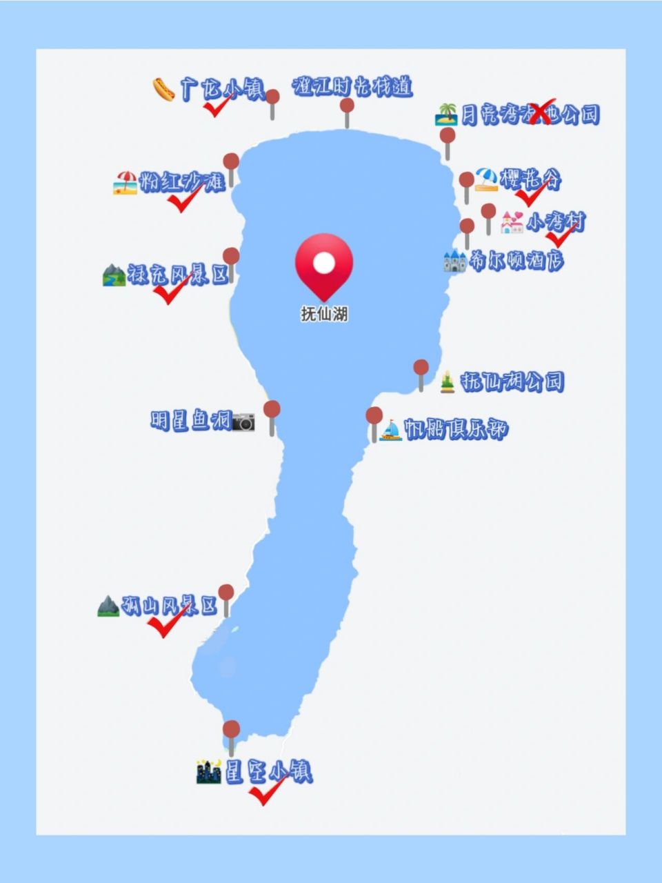 澄江抚仙湖游玩攻略!去这几个景点就够了!
