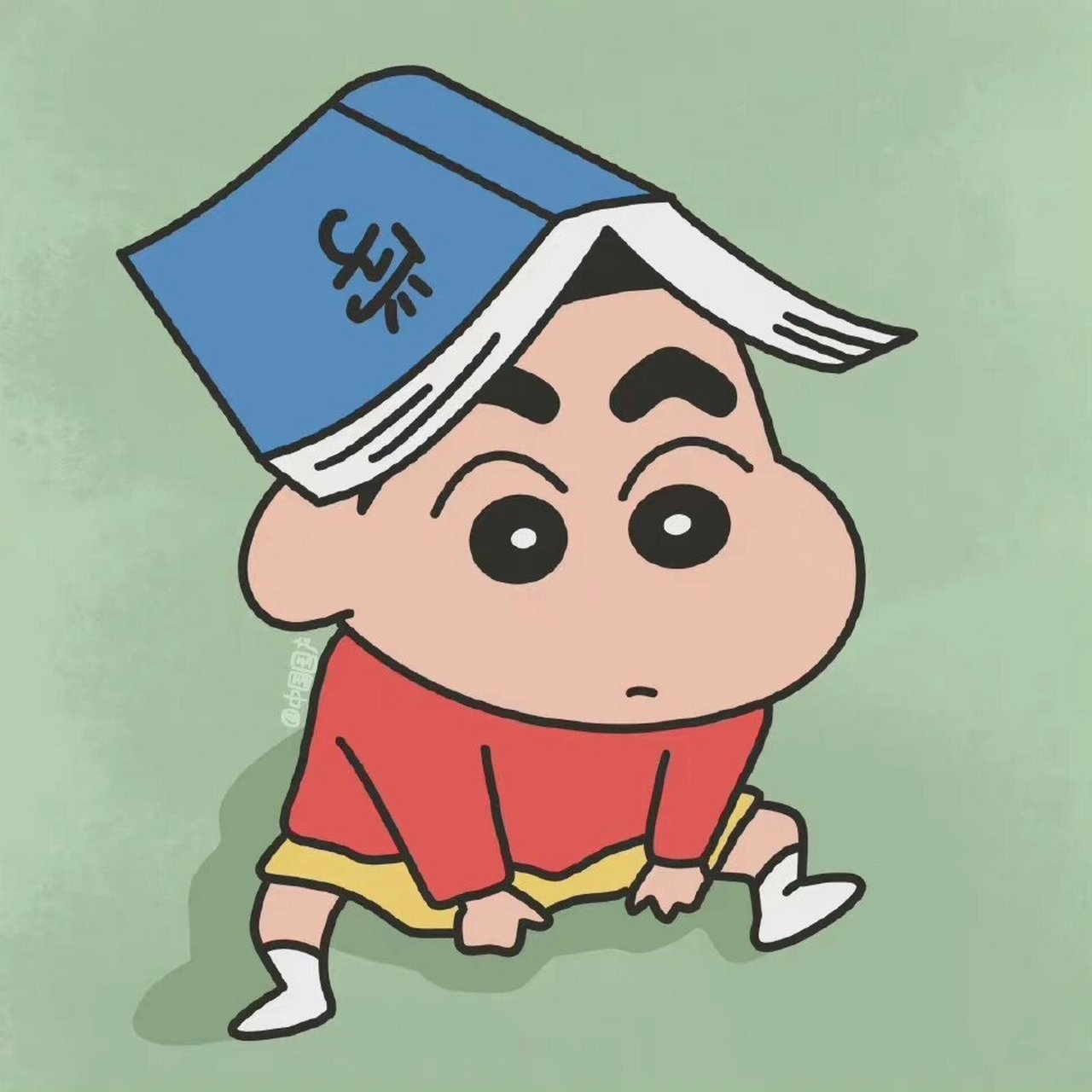 蜡笔小新可爱头像 #头像##蜡笔小新