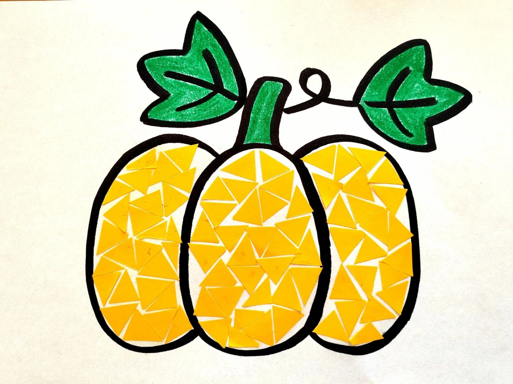 创意美术《南瓜》