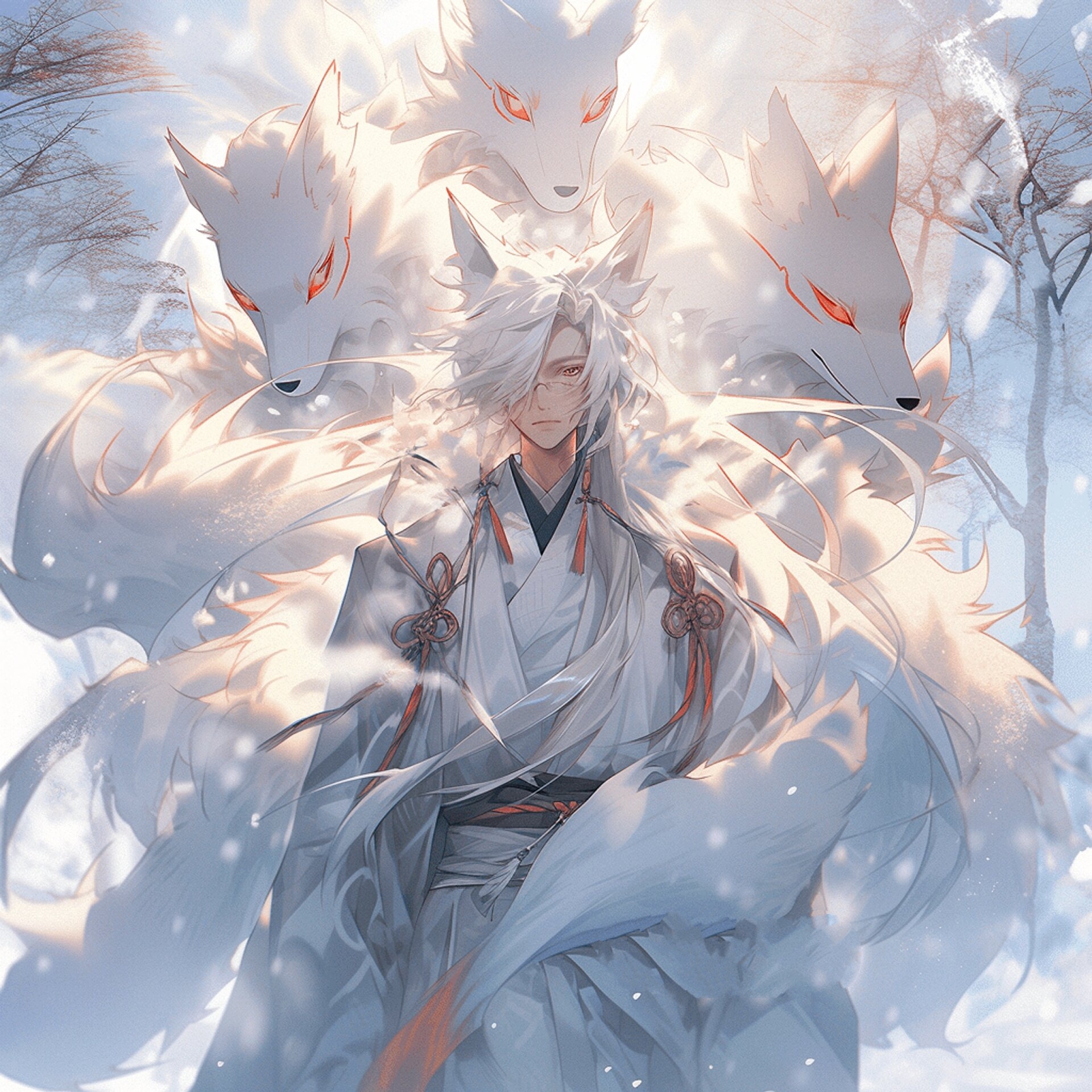 太帅了太帅了,九尾狐!