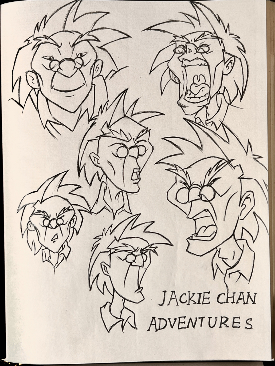 速写|成龙历险记 画个老爹 妖魔鬼怪快离开～ 7315:卡西米尔铅笔2