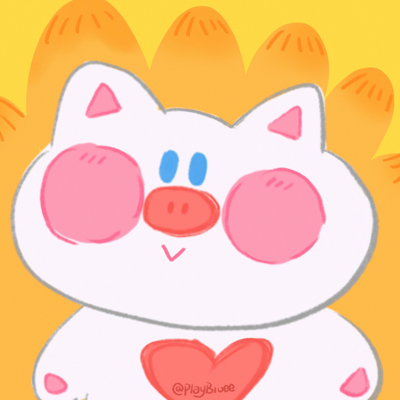 酷酷猪咪头像! 当当! 闪亮登场0505 酷酷小猪咪!