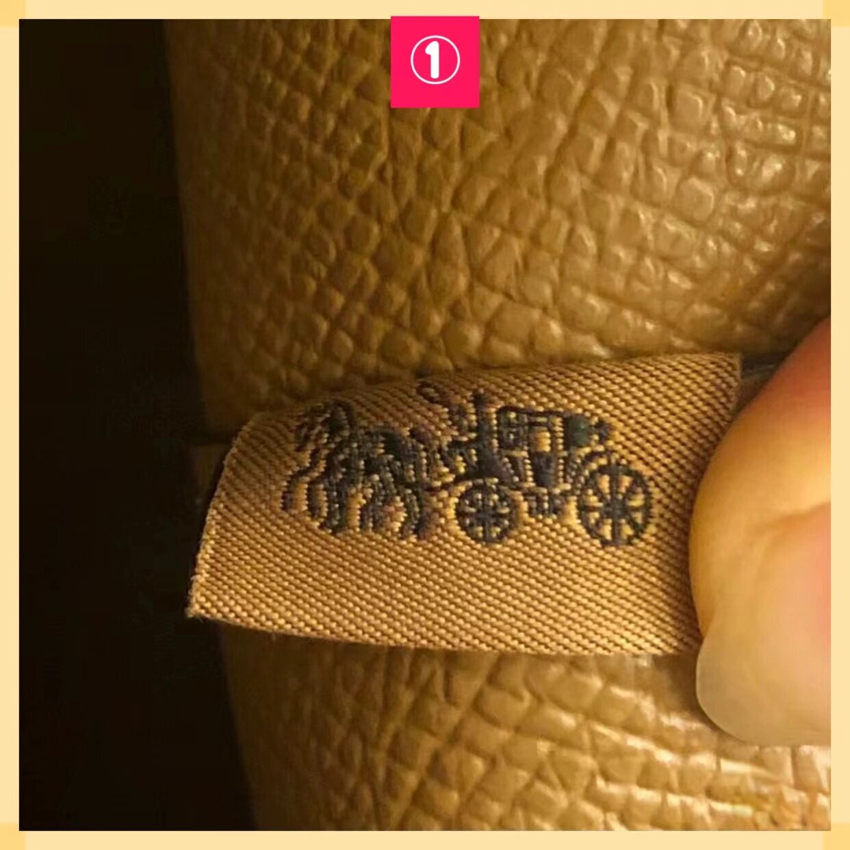 干货6015coach蔻驰核心鉴定看马车刺绣真假