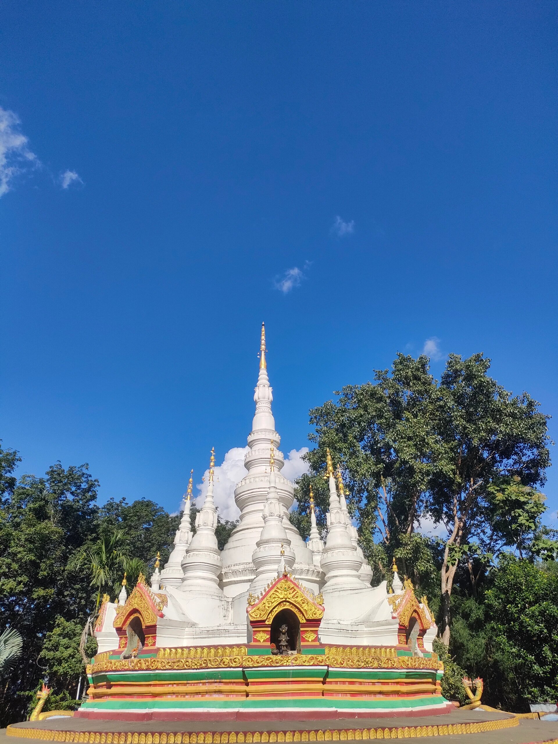 西双版纳大勐龙曼飞龙白塔,黑塔之行