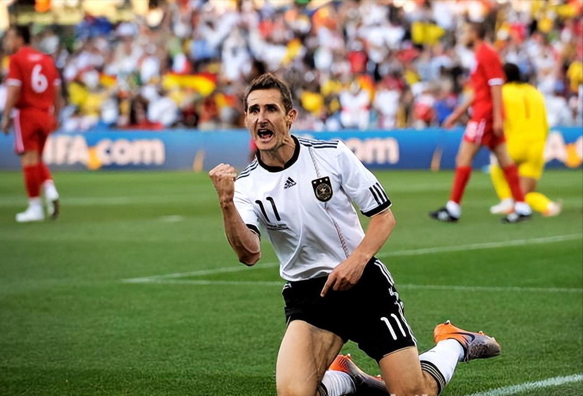 德国足球的《传奇》米罗斯拉夫·克洛泽没有掩饰对尤尔根·克洛普