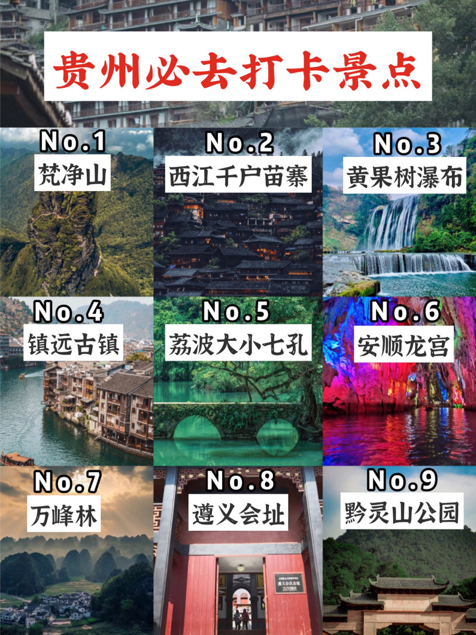 贵州旅游景点大全景点介绍(贵州旅游景点有哪些景点推荐)