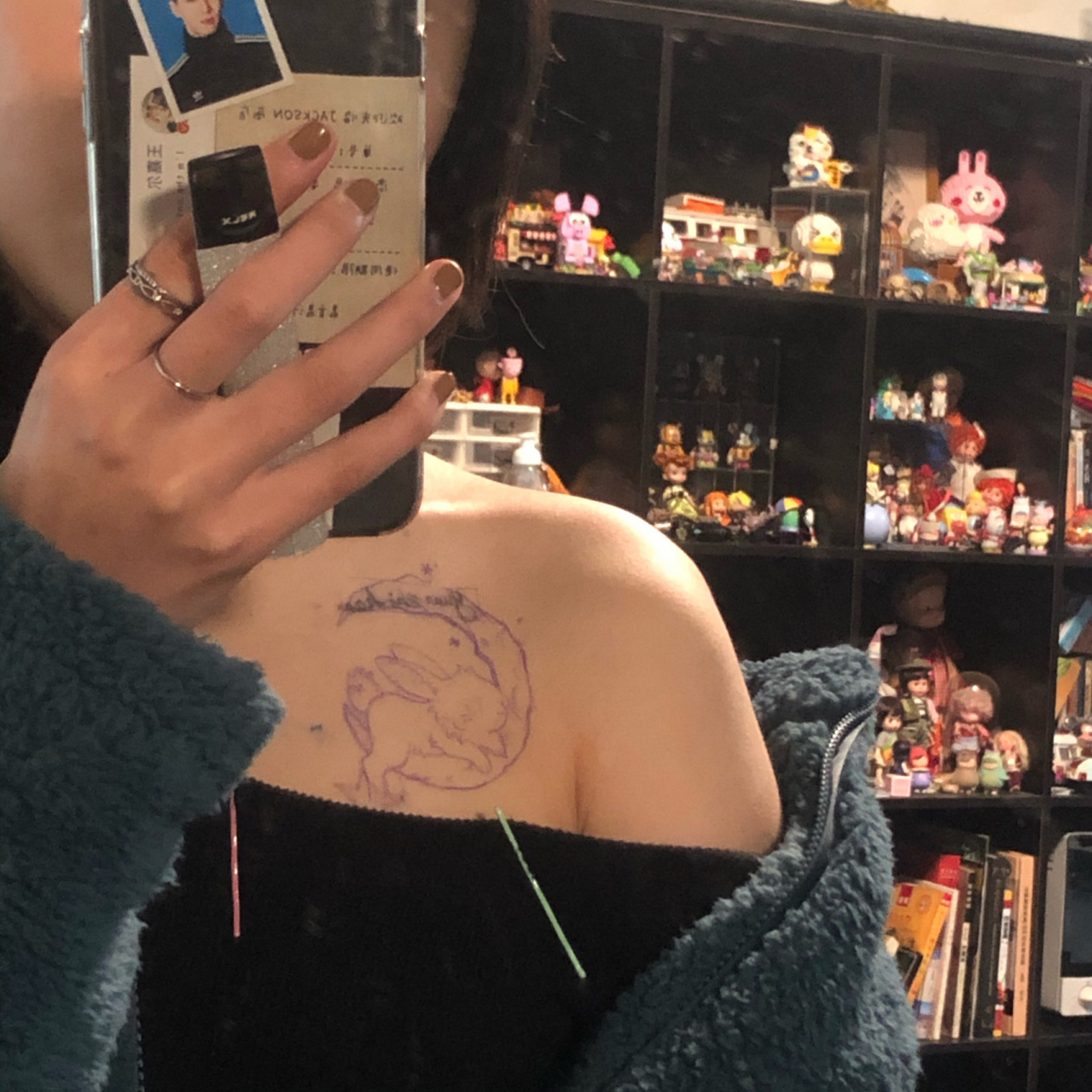 92兔子tattoo|纹身遮盖 兔子纹身 年少轻狂纹了前男友的名字考虑了