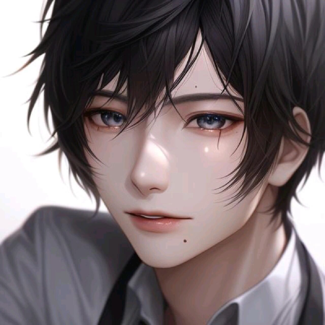 glow男头像关键词(少年感) 精美cg,帅哥 少年,韩式碎盖,桃花眼