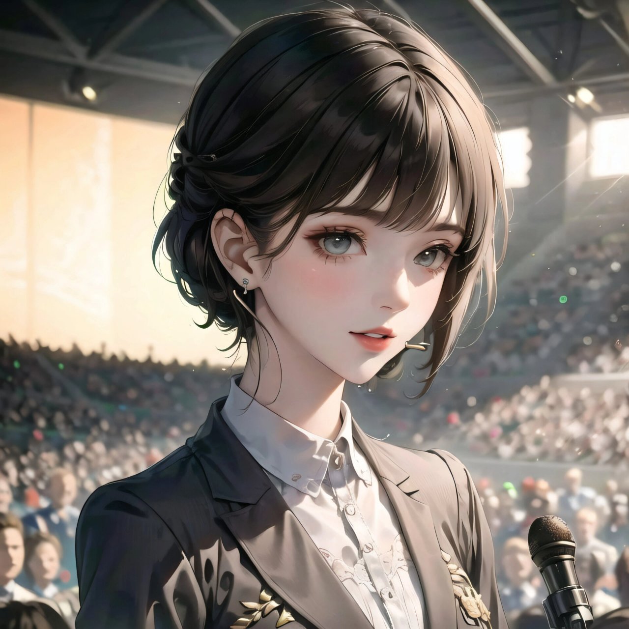 新一波播音主持小姐姐正装头像 工作的女人最有魅力西服正装篇喜欢的